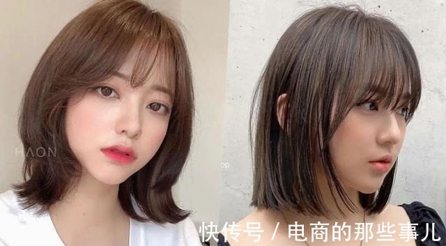 弧度 2021年圆脸女生发型小技巧!学会秒变精致瓜子脸!