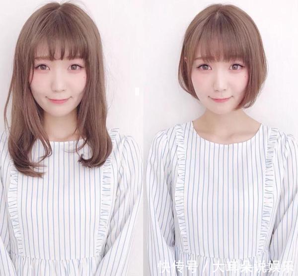 长发|长发和短发差别这么大,剪完短发的女生,瞬间变高颜值