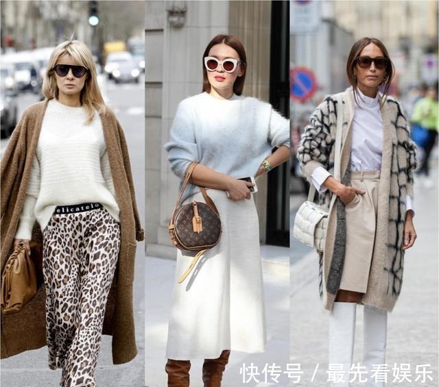 毛衣 毛衣百搭也不能随便穿，穿对了才是真时髦，几种穿搭法则快来看看！