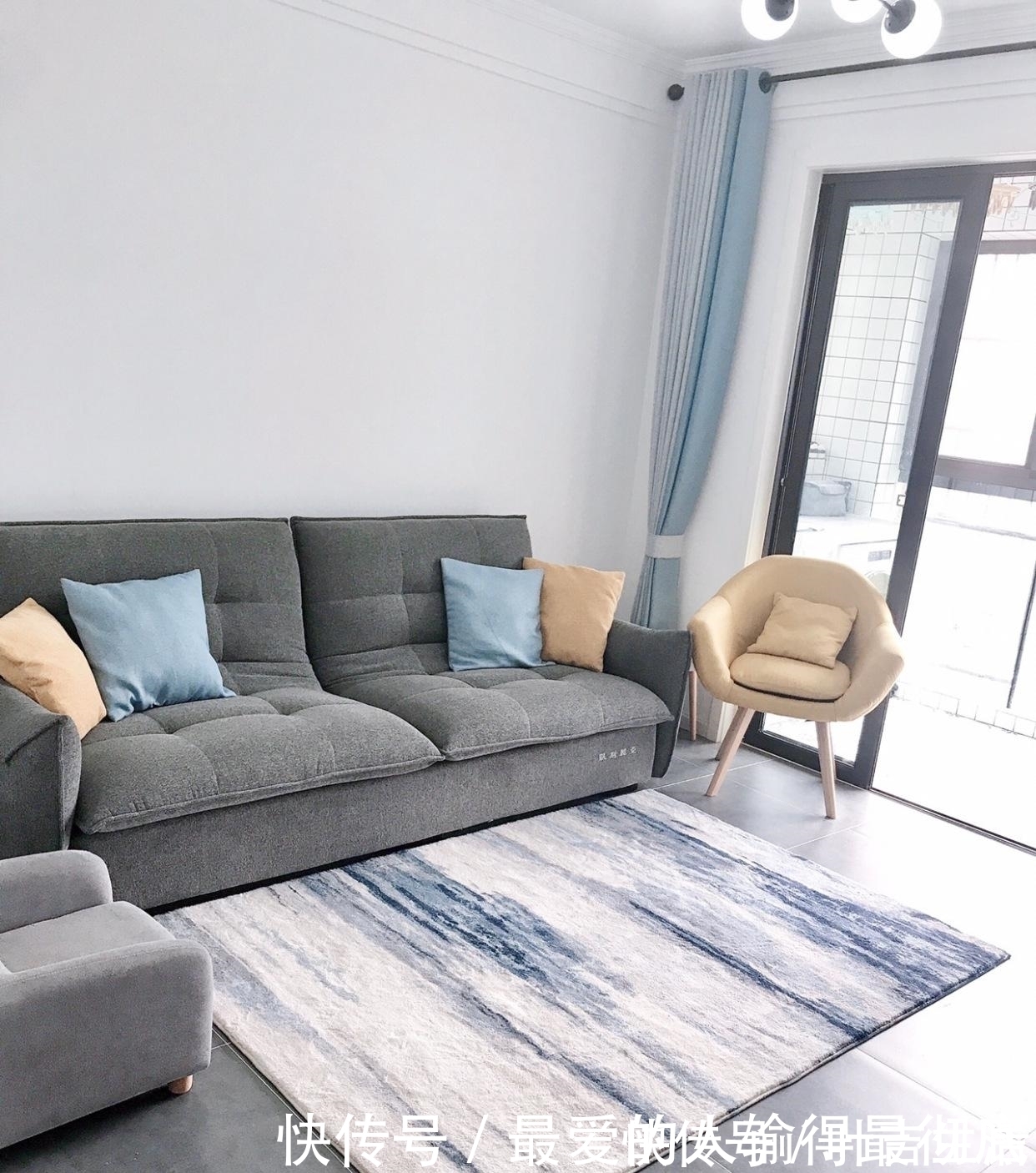 电视墙|她家新房不做电视墙，放弃吊顶，很漂亮，以后有房照着装晒晒