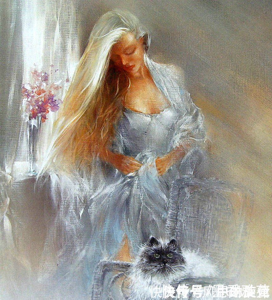 人体画&荷兰画家威廉 汉雷斯笔下充满冲击力的水彩人体画,太诱人