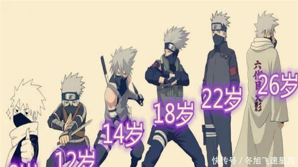 鸣人|火影第七班30年颜值进化史,卡卡西发量堪忧,小樱是冻龄女神!