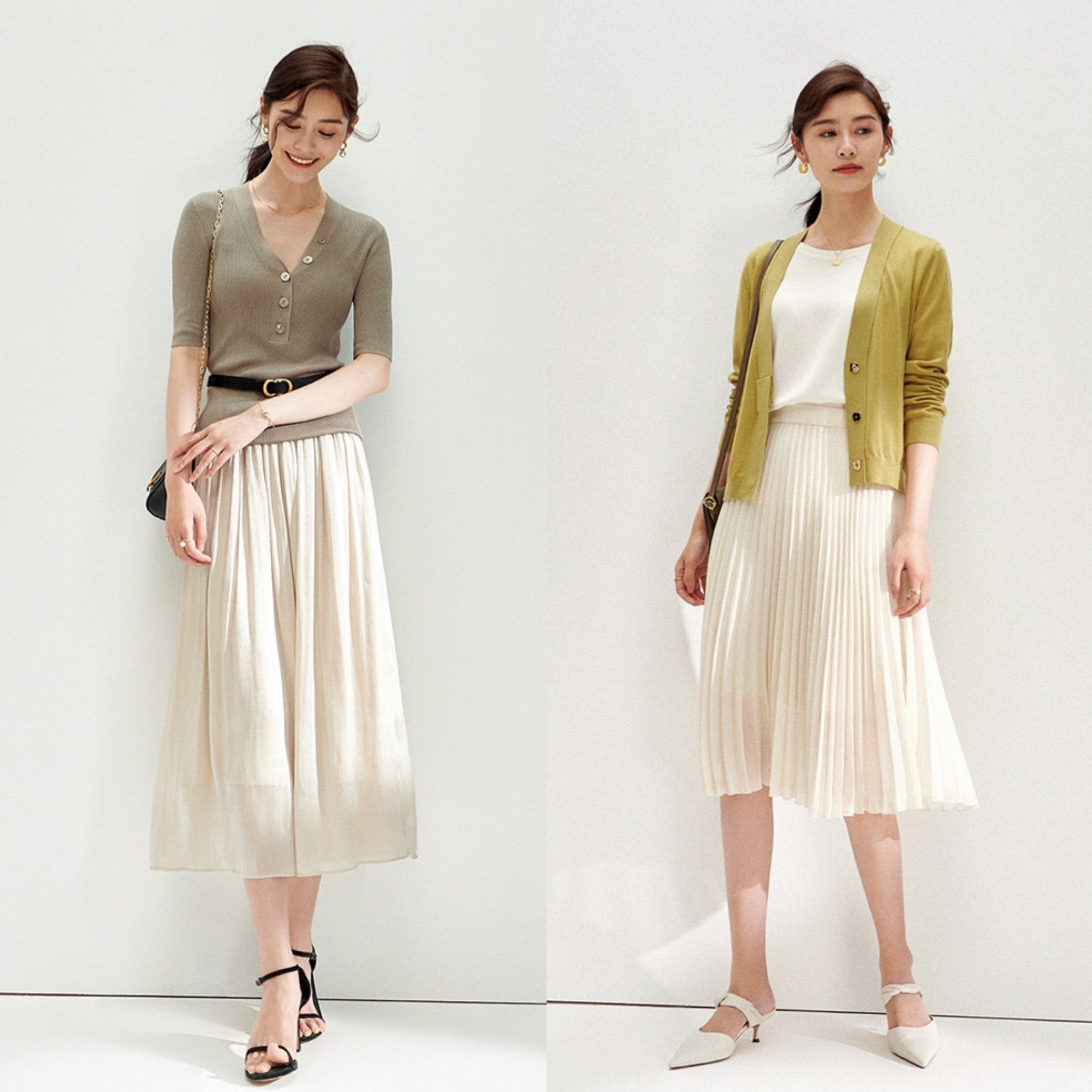 半身裙|穿来穿去,还是优雅温柔的轻熟风最显气质,随性舒适又有腔调