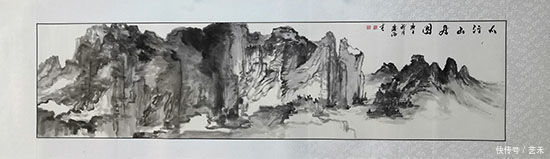 荣宝斋画院|云山居山水画家孟庆海先生作品展示