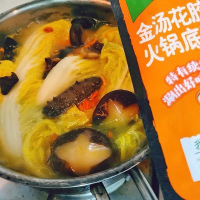 海参菌菇花胶鸡浓汤