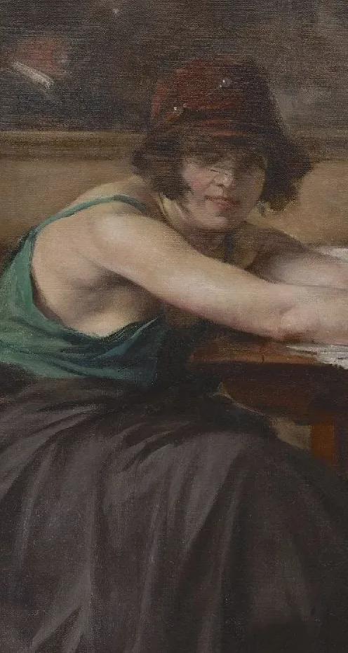 布鲁克&比利时艺术家让·莱昂的人体油画,细腻逼真,极具内涵