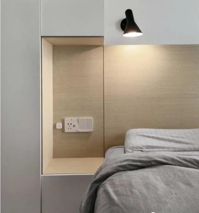 床头柜|利用9处掏个洞,简直不要太好用,细节看重一分,入住烦恼少一分