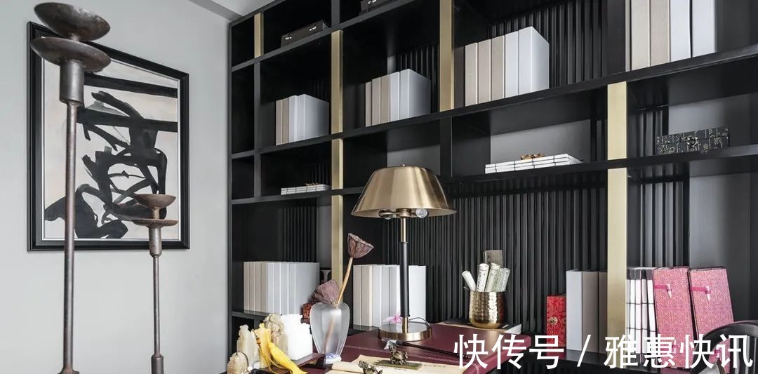 浅灰色调|145㎡现代新中式风,全屋淡雅柔美,时尚又有韵味