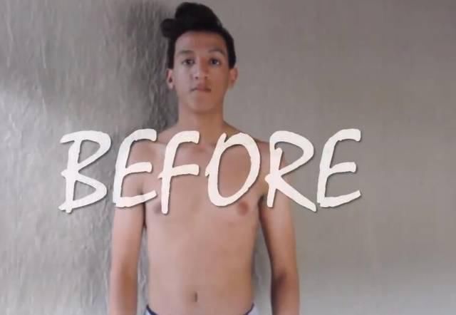 乔治|每天100个俯卧撑,30天转型真实是这样子吗?壮汉改变值得深思!