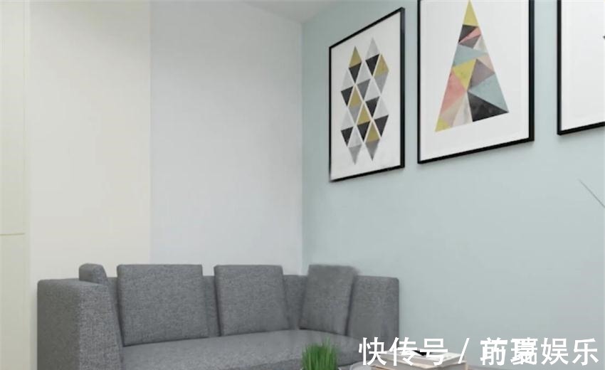 收纳|小两口买下21㎡婚房,巴掌大的家挤出“双客厅”,生活去繁从简