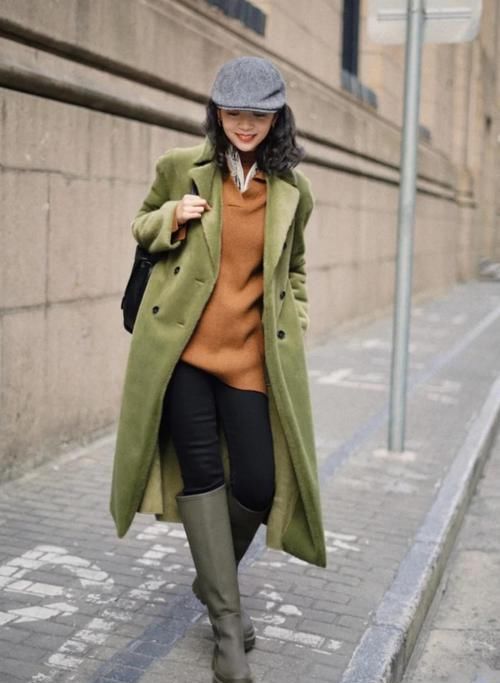 有一种穿搭，叫大衣配裤子，学三木这样穿，美出新高度