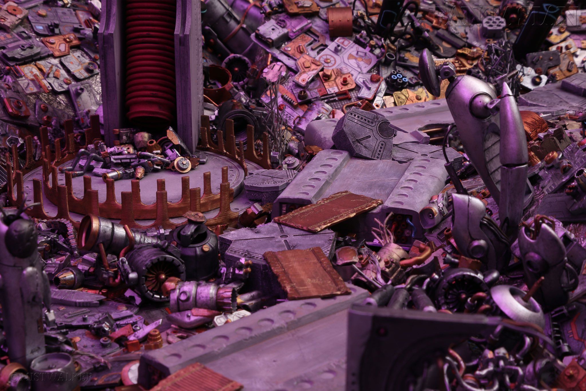 现场|坂口博信新游《Fantasian》开发现场新图曝出 废铁场亮相