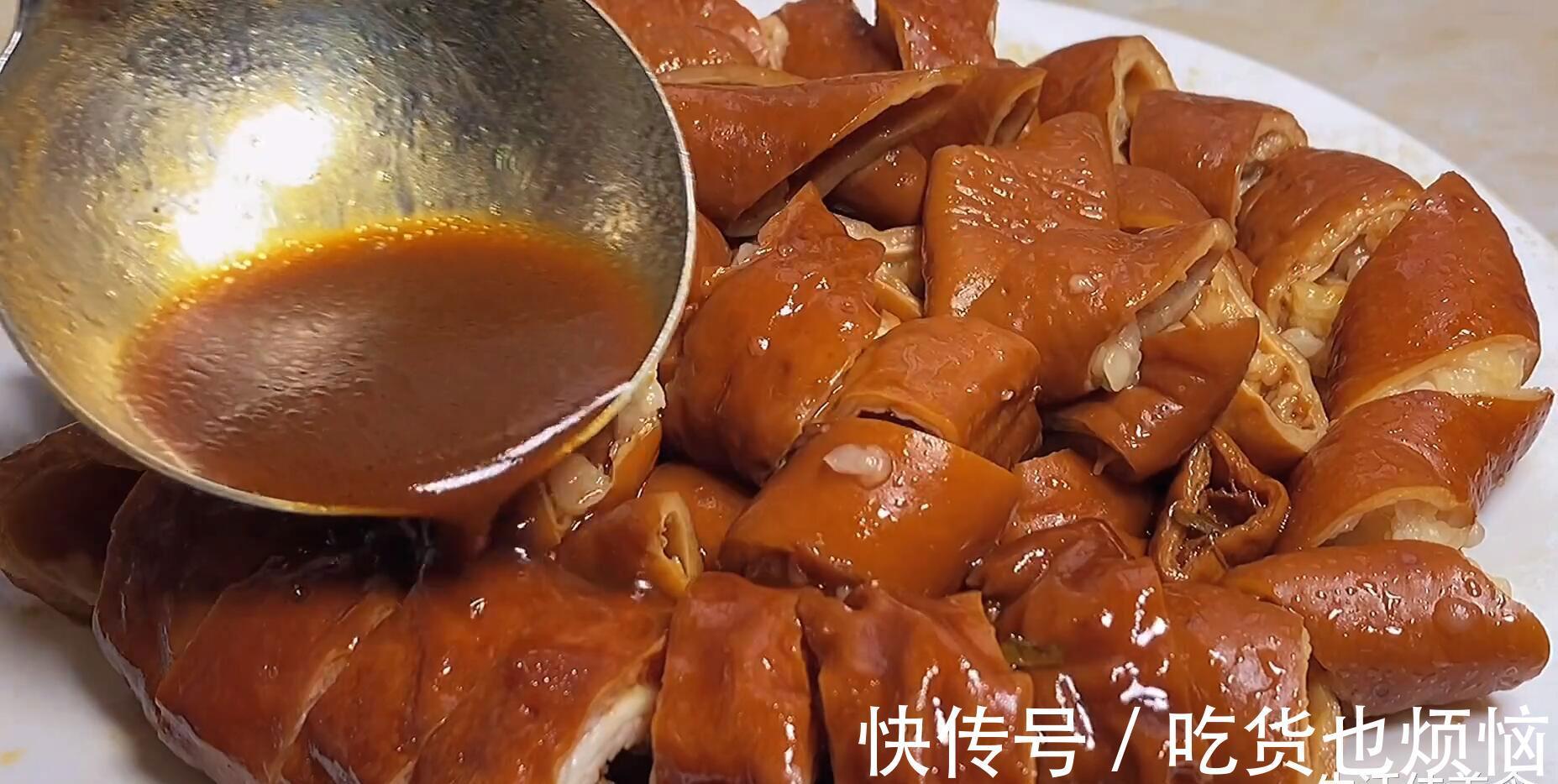 猪大肠|大厨30年卤肥肠配方，掌握关键的这一步，咬一口，汁香味浓满嘴香