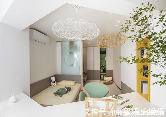 紧凑感|房子再小也是家!北京一家四口住58㎡,空间丝毫不浪费