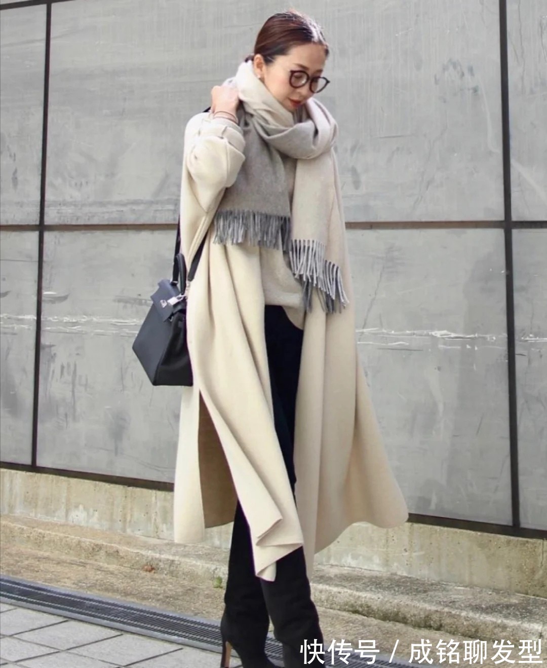 大衣|这些才是五十岁女人最美的装扮!真实自然不做作,洋气减龄有品位