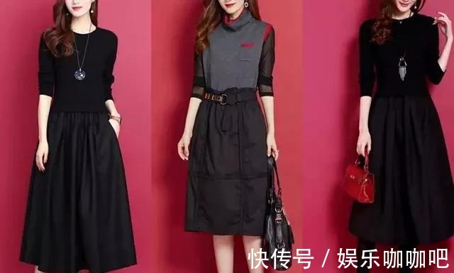 搭配 如今不流行穿裤子了,“毛衣+遮臀群”才是春天正确打开方式!