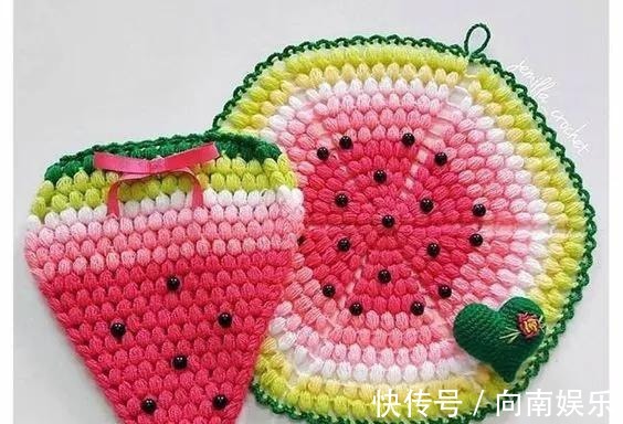 一种针法便钩了这么多家居好物,瞬间让你爱上钩针编织!附教程