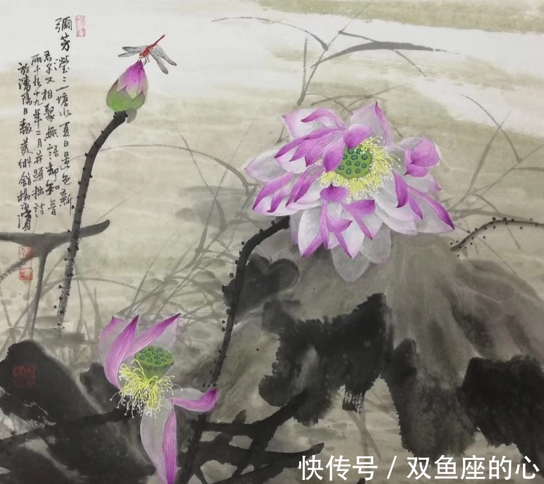 花鸟画|著名花鸟画画家杨海滨作品集赏析