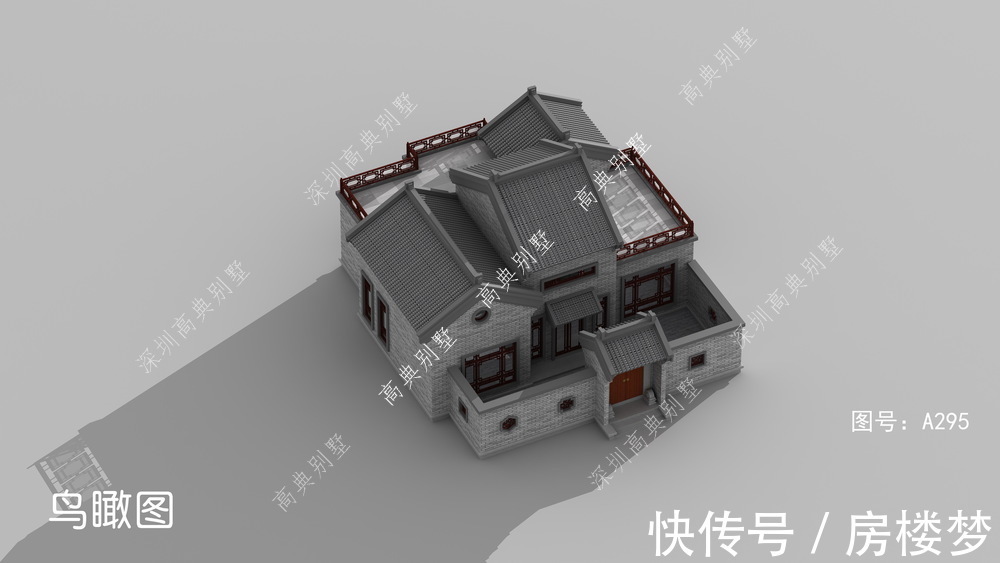 建房|漂亮的中式别墅,建房必备,不要错过哦。