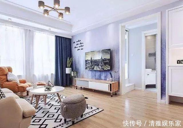 进出口处|76m2温馨小家,麻雀虽小五脏俱全,还挤出一个的衣帽间