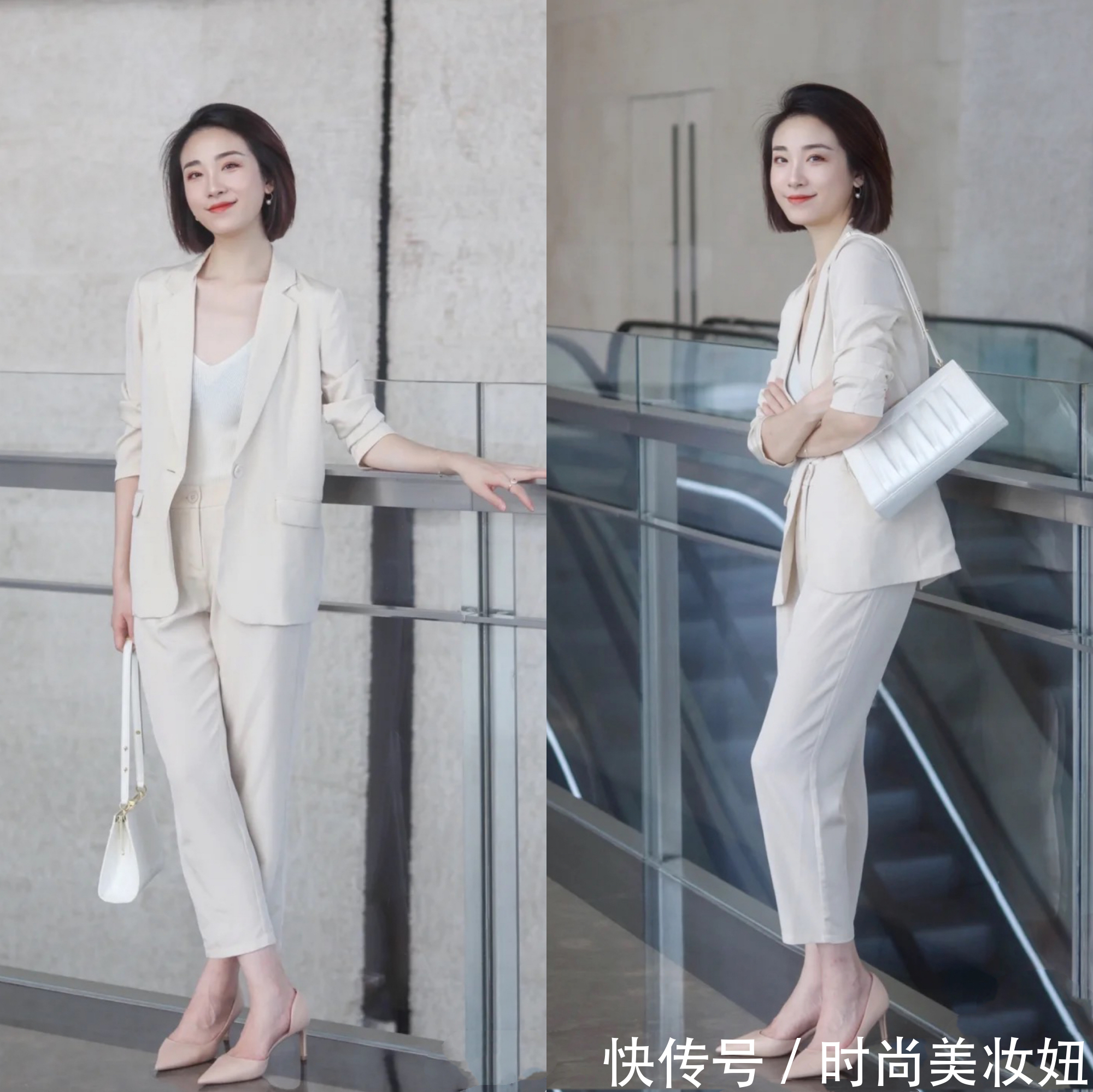 颜色|凭着一身“极简”搭配，穿出无尽的高级感，其实关键在于细节