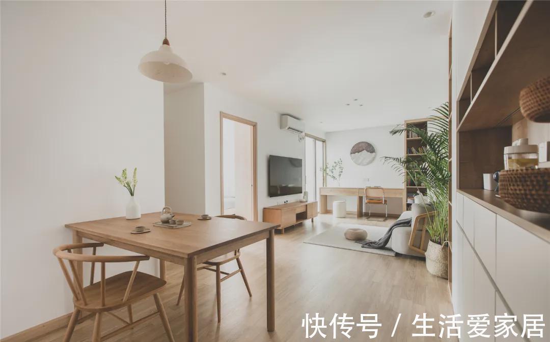 一本好书|66㎡旧房改造，日式简约风格的治愈系小屋！越来越多的人喜欢