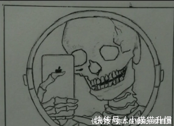 心情$美术生作画表达心情,完成后惊呆众人,网友:这是个有故事的人