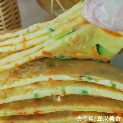 胡萝卜丝|最常吃的家常菜,还属懒人早餐饼最诱人