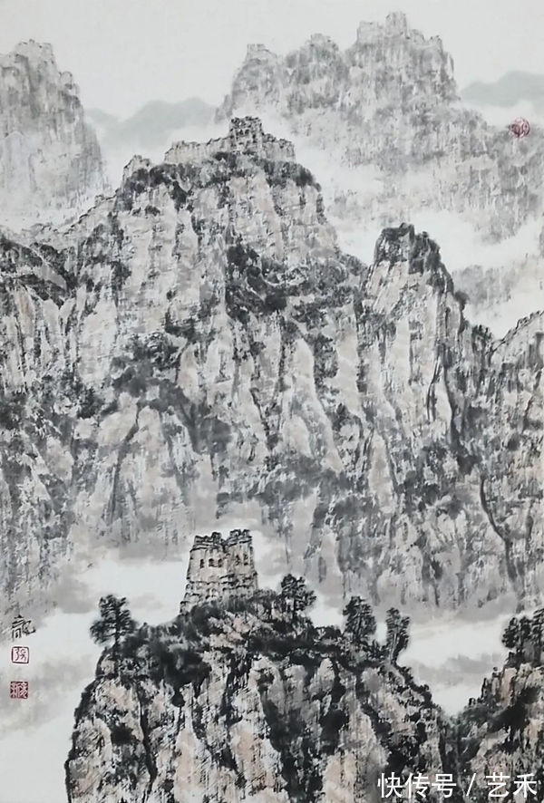 笔墨&长城风华——张龙新中国画作品展近日开展