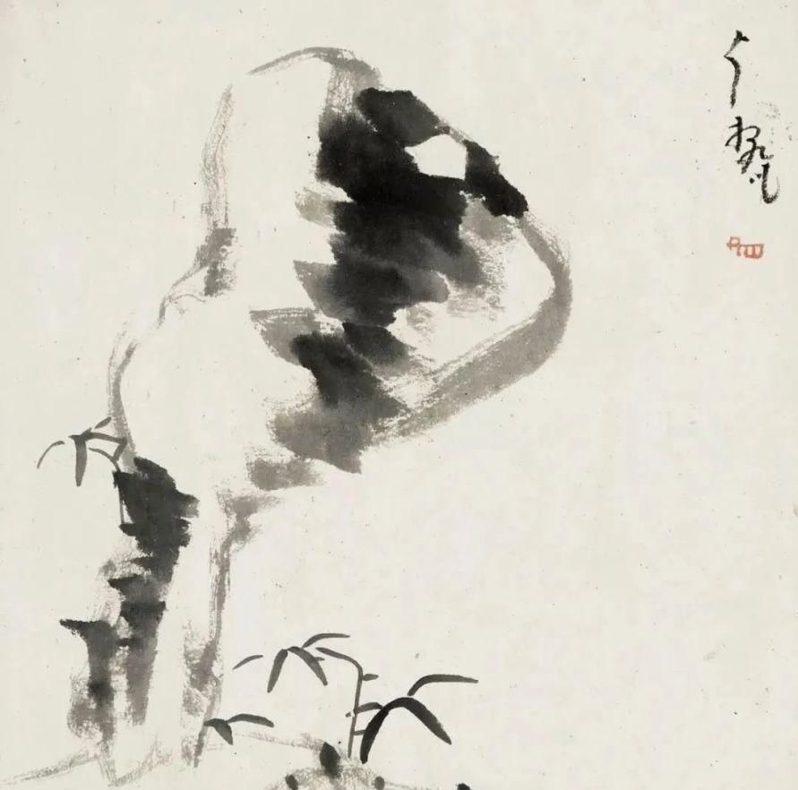 山水@这套册页当不仅仅有山水也有花鸟,就是没有的是大红大绿的色彩