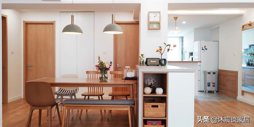 沐宸|她家“去走廊”设计太棒了,空间利用极致,室内很温暖,好治愈