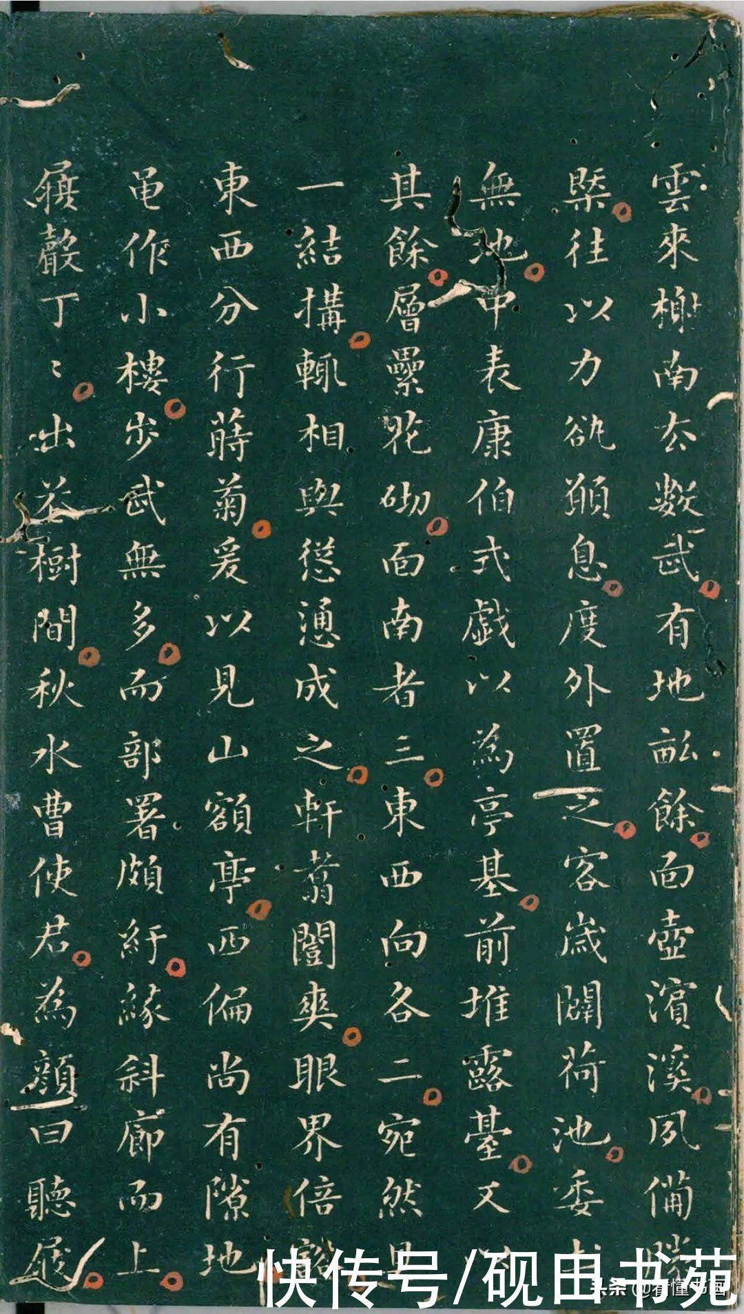 彭汝楠@「书画欣赏」 只看董其昌的《岸圃大观》四个字,就忍不住看完