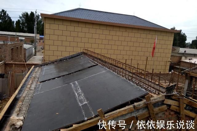 施工|晒晒我农村66万建的中式三合院,1座房子6个庭院,这才叫生活