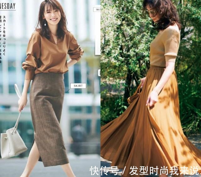 穿搭 还在选黑白灰今夏流行的卡其色,日本素人随便一穿都透着高级感!