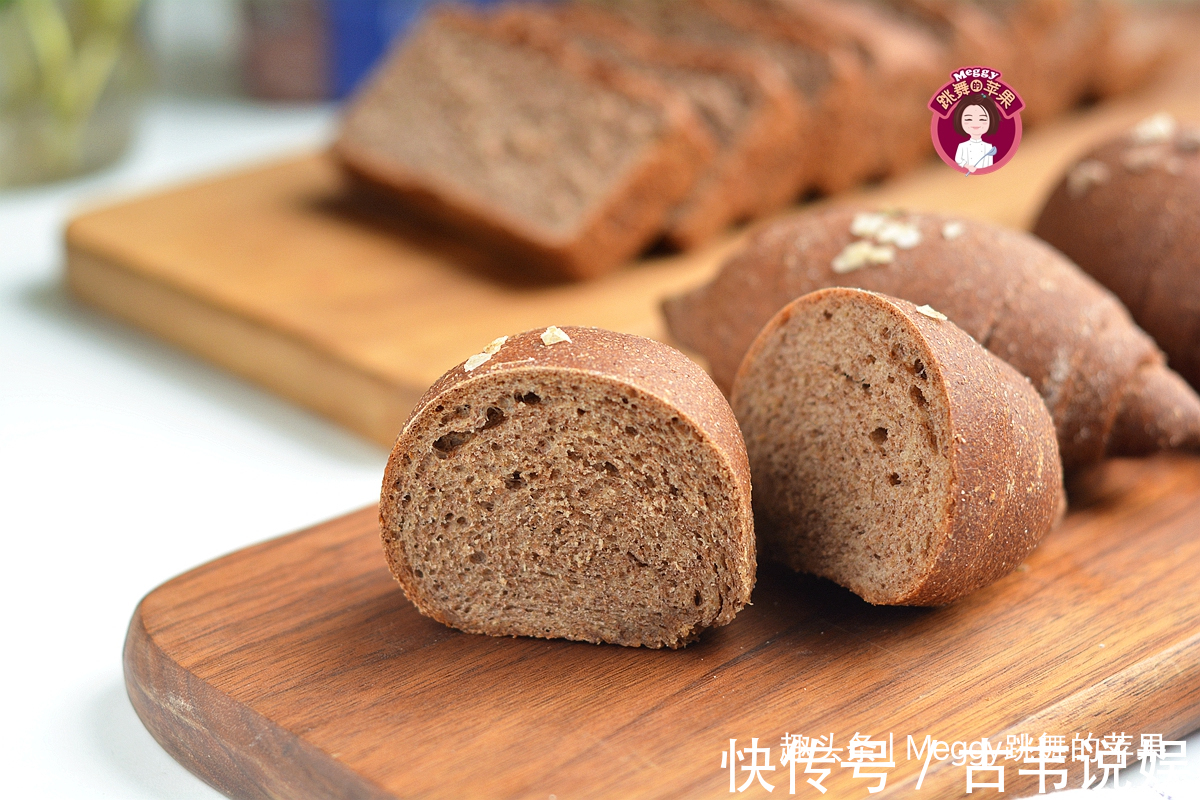 黄油|100全麦吐司和盐卷,清肠刮油升糖慢,中老年人早餐最爱