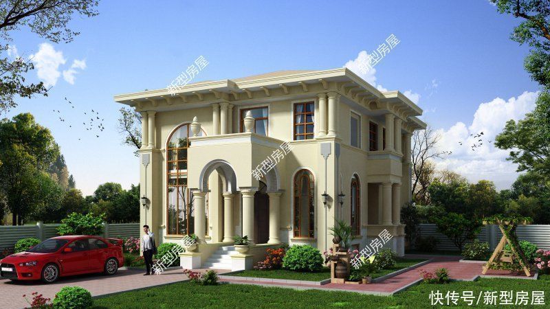 预算|农村两层别墅怎么建才好看?推荐这10套图纸,总有一套适合你