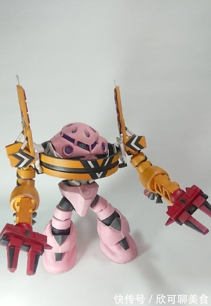 ev机动战士高达魔蟹改造EVA8号机临时战斗形态