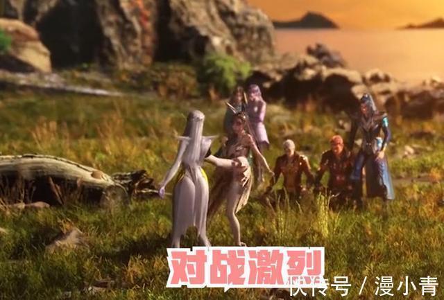 小白|斗罗大陆:小舞单挑小白,黑色丝袜成功抢眼,对战场面刺激又养眼