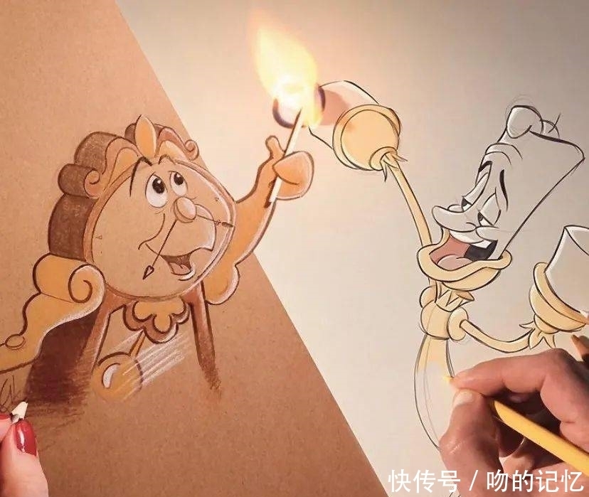 有没有|来看看,这组插图到底有没有用PS?