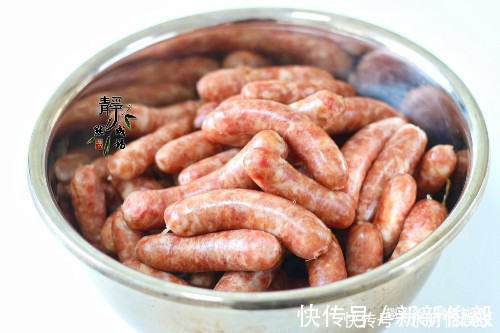 台式|孩子大爱的脆皮肠,在家就能做,没任何添加,比买的香,做法给你