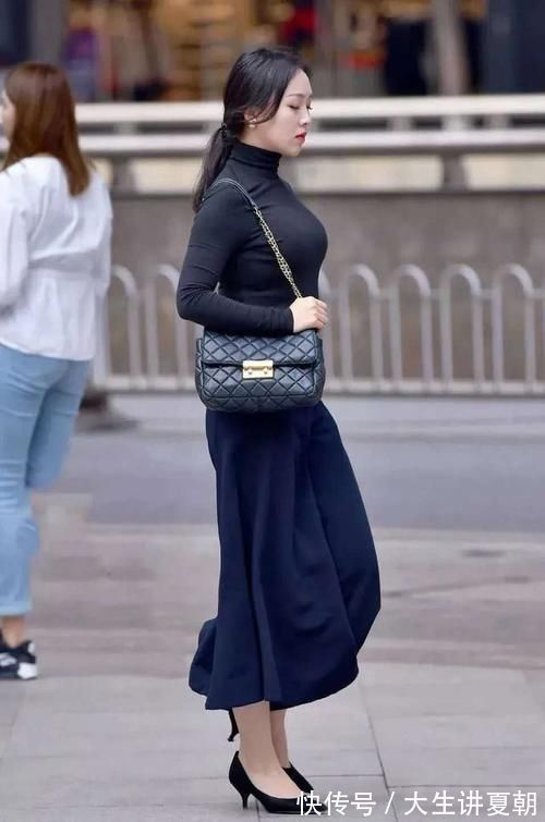 搭配 秋季高冷范的搭配,阔腿裤穿出了裙装的美,美的高雅有气势