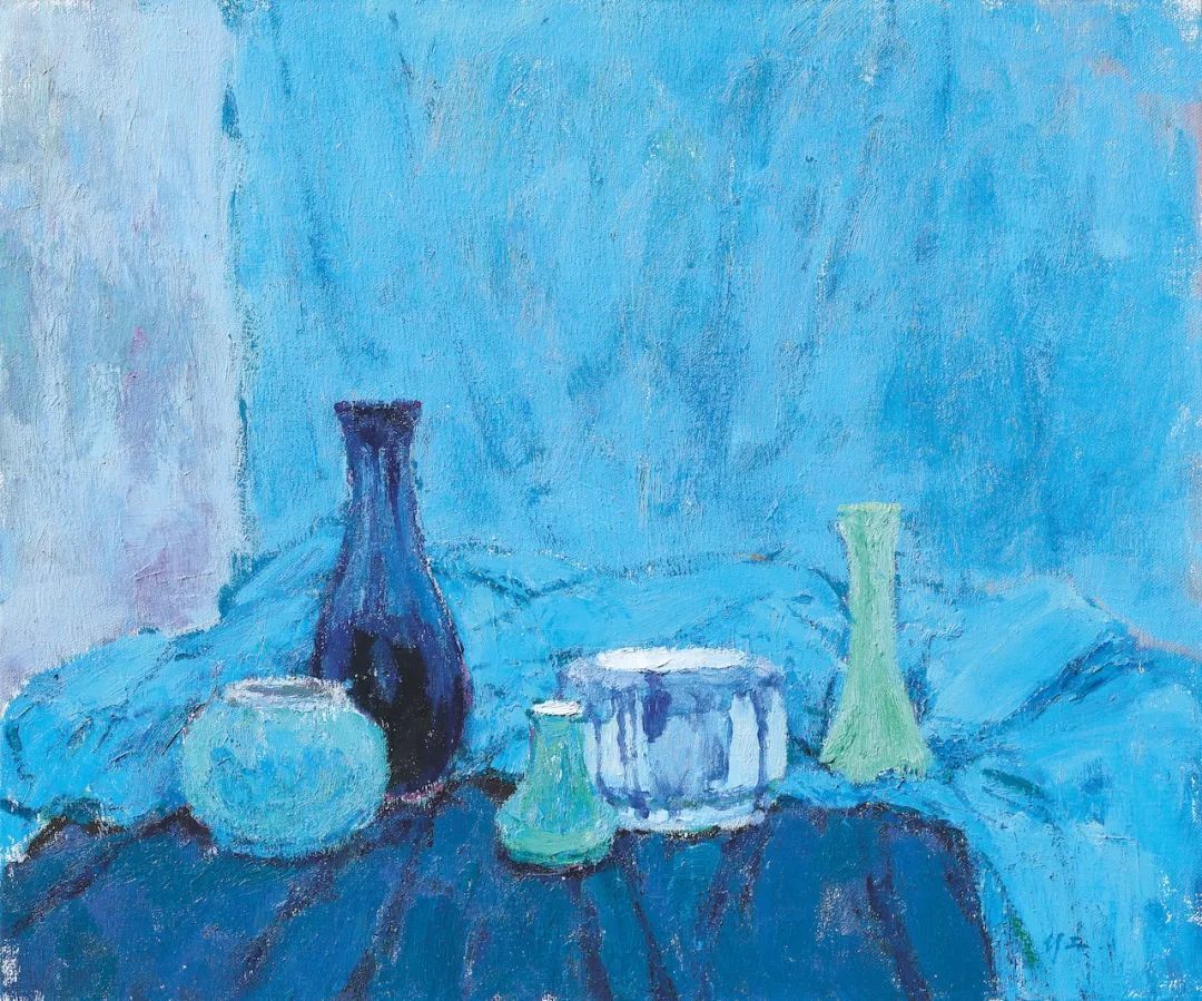 高级色彩,沈行工独特的诗意性油画