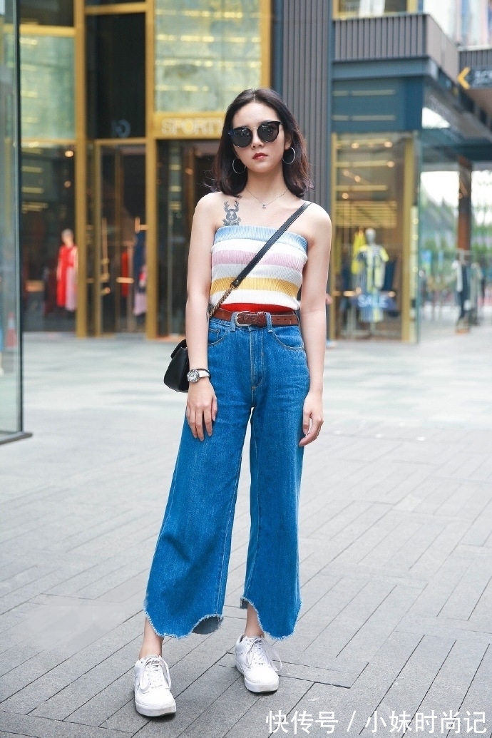 街拍 路人街拍,风格清新的搭配,让你展现时尚的魅力