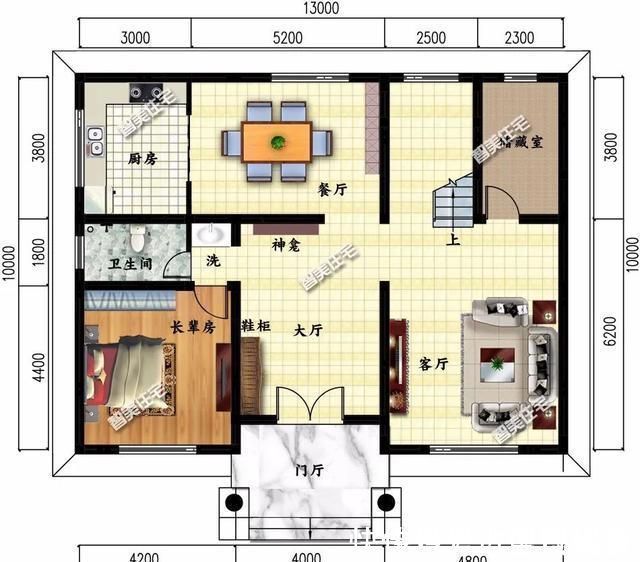 美的眼睛|很漂亮的两款别墅户型,每栋造价23万左右,看一次心动一回