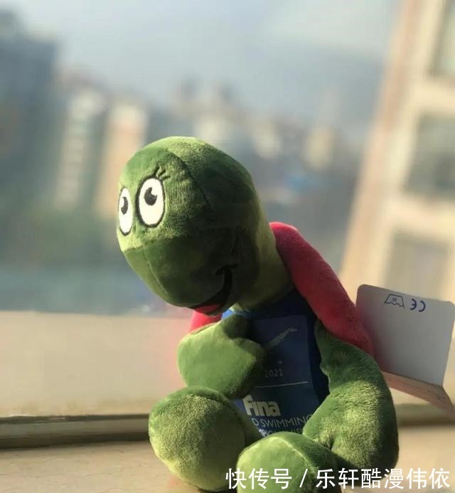 天才少女|同比自己大30多岁师姐合影!全红婵手指有特点,绿乌龟意外抢镜