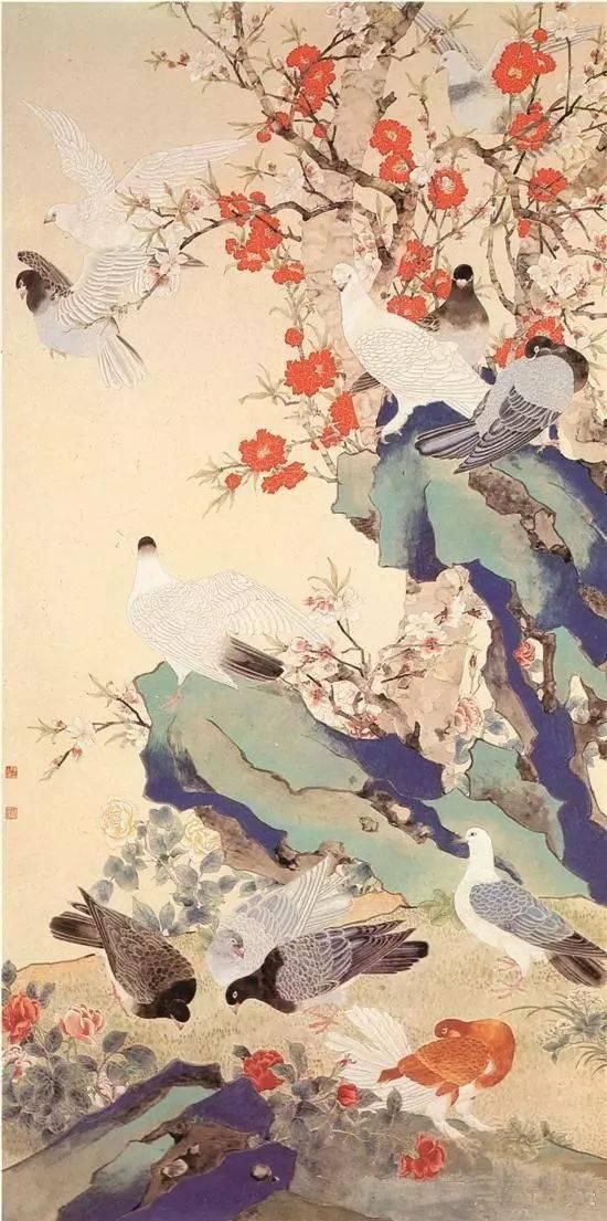  花开见佛——工笔画大师陈之佛作品