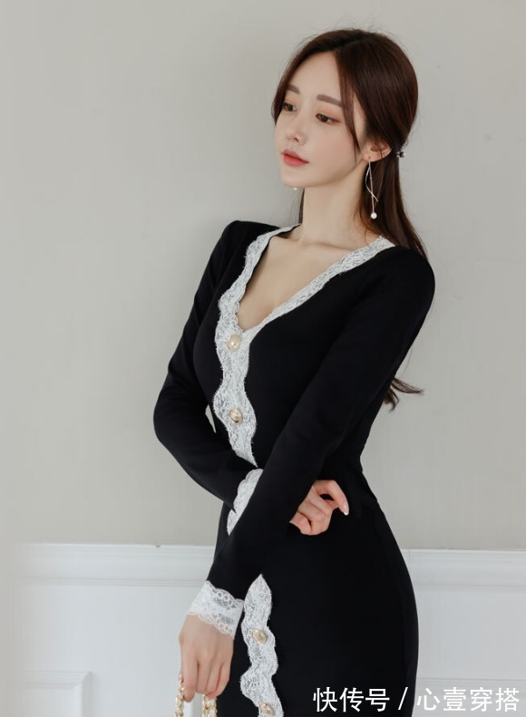 炫动精灵午夜布鲁斯妩媚衣裙|女神孙允珠的时尚搭配:炫动精灵午夜布鲁斯妩媚衣裙