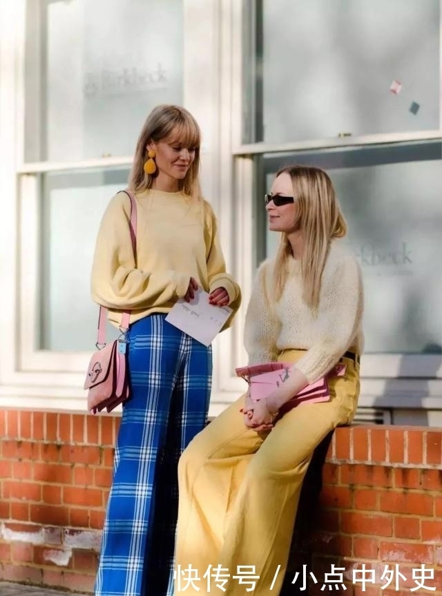 开春百搭又时髦的组合,怎么少得了毛衣+裤装!