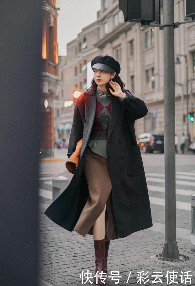 显瘦|羽绒服太臃肿别穿了,跟着“三木博主”学穿大衣,显瘦还高级!