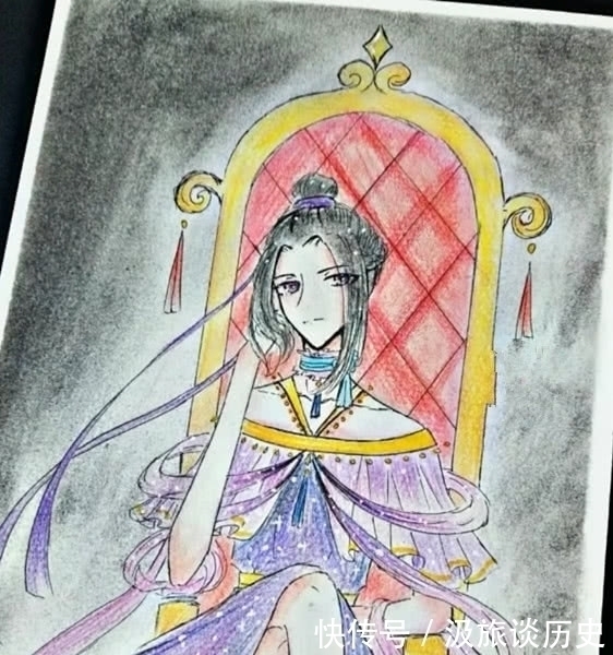 江澄!美术生画“江澄穿女装”,开始:肯定不好看,结尾:蓝曦臣擦着鼻血!